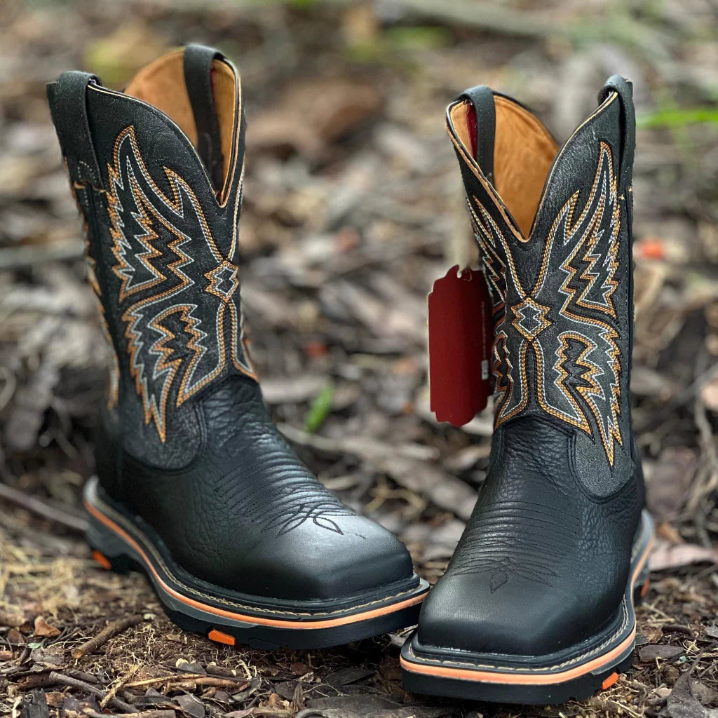 Bota texana goyazes pit stop preto 217407-CK