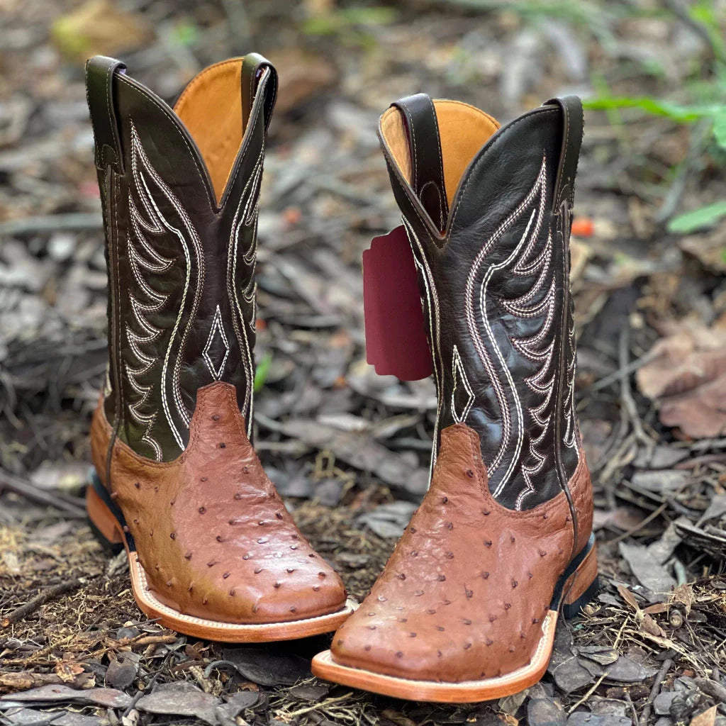 Bota Texana Goyazes Masculina Exótica Avz Cheia Café - 231505-AC