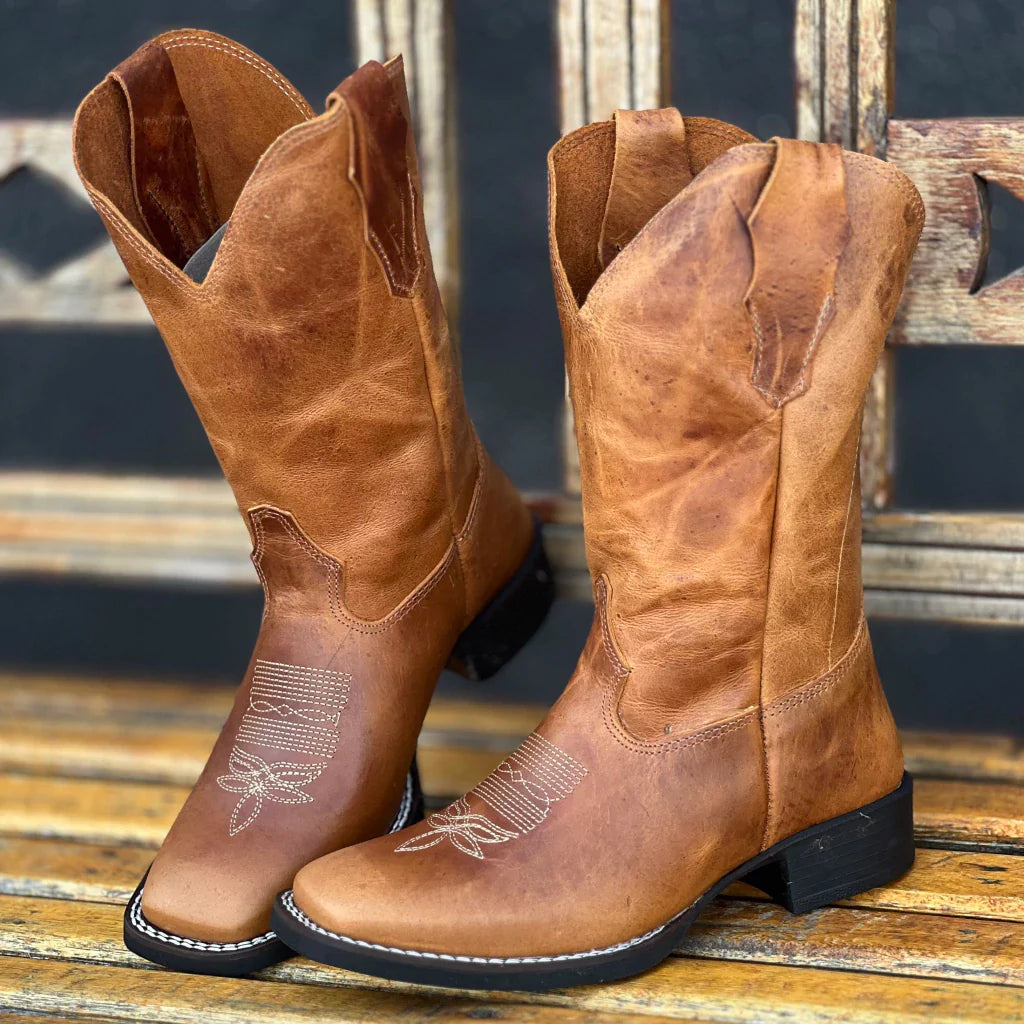 BOTA TEXANA CP BOOTS UNISSEX TRADICIONAL - CARAMELO