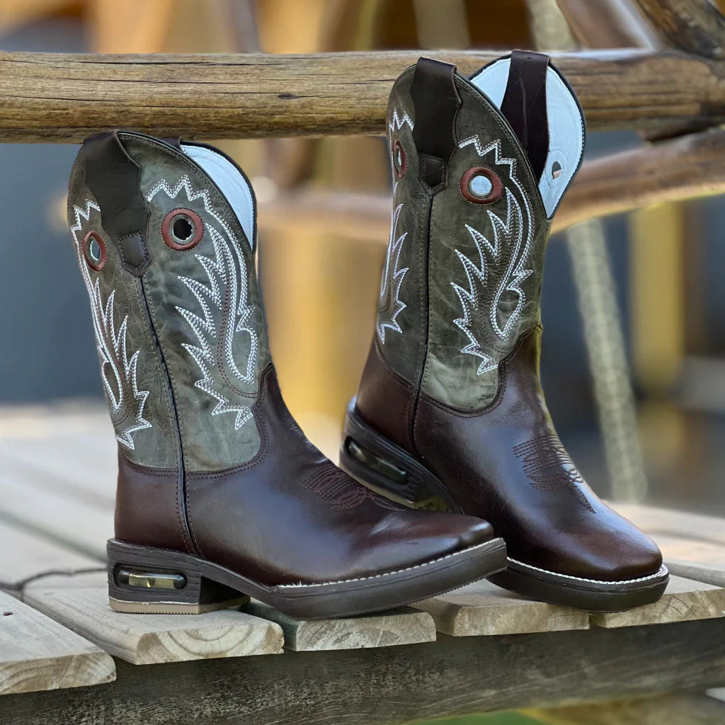 Bota Texana Made In Lida Masculina Jump Bolha - 877