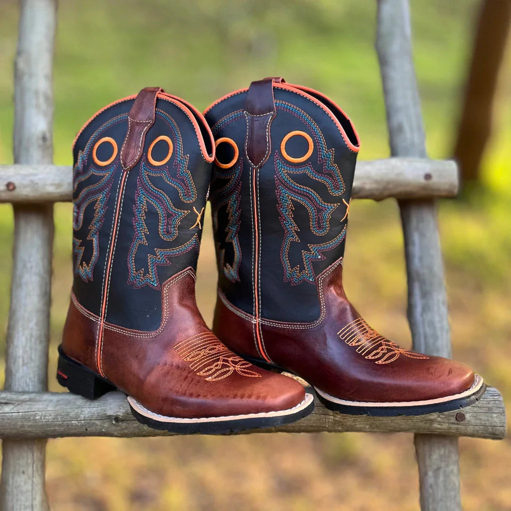 Bota Texana Tex Team DGO Nova Laranja
